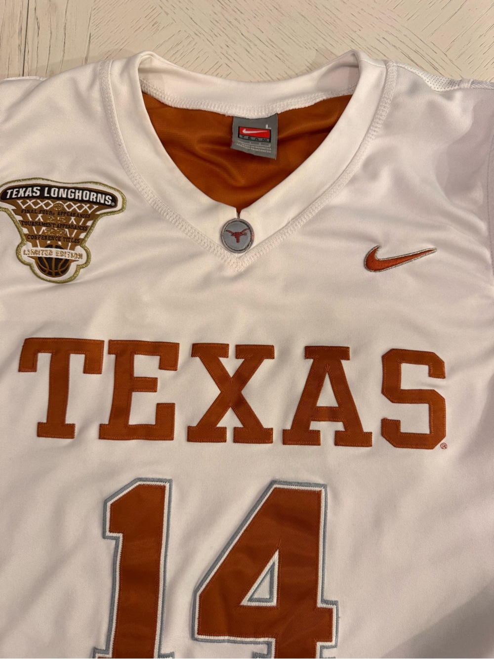 Limited Edition Nike Texas Longhorns Final Four Jersey